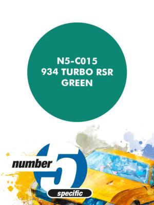 PEINTURE POUR AEROGRAPHE VERT COBALT "VAILLANT" - NUMBER FIVE- N5-C015