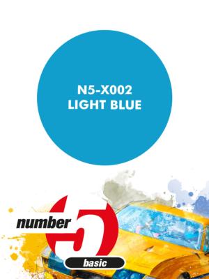 PEINTURE POUR AEROGRAPHE BLEU CIEL - NUMBER FIVE- N5-X002