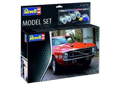 SET 1/24 MUSTANG GT500 SHELBY '70 avec colle et peinture  Revell - REV06729