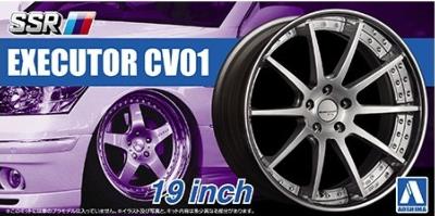 1/24 - 4 Roues SSR executor CV01 19 pouces - AOSHIMA - AOS05252
