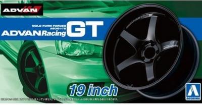 1/24 - 4 Roues Advan racing GT-19 pouces - AOSHIMA - AOS05330