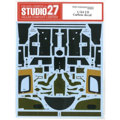 1/24 SAUBER C9 CARBON DECAL - STUDIO27 - CD24030