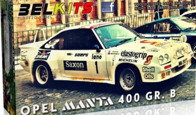 1/24 Maquette - OPEL MANTA 400 Gr.B JIMMY MC RAE- BELKIT- BEL009